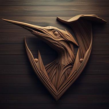 3D модель Pteranodon ingens (STL)